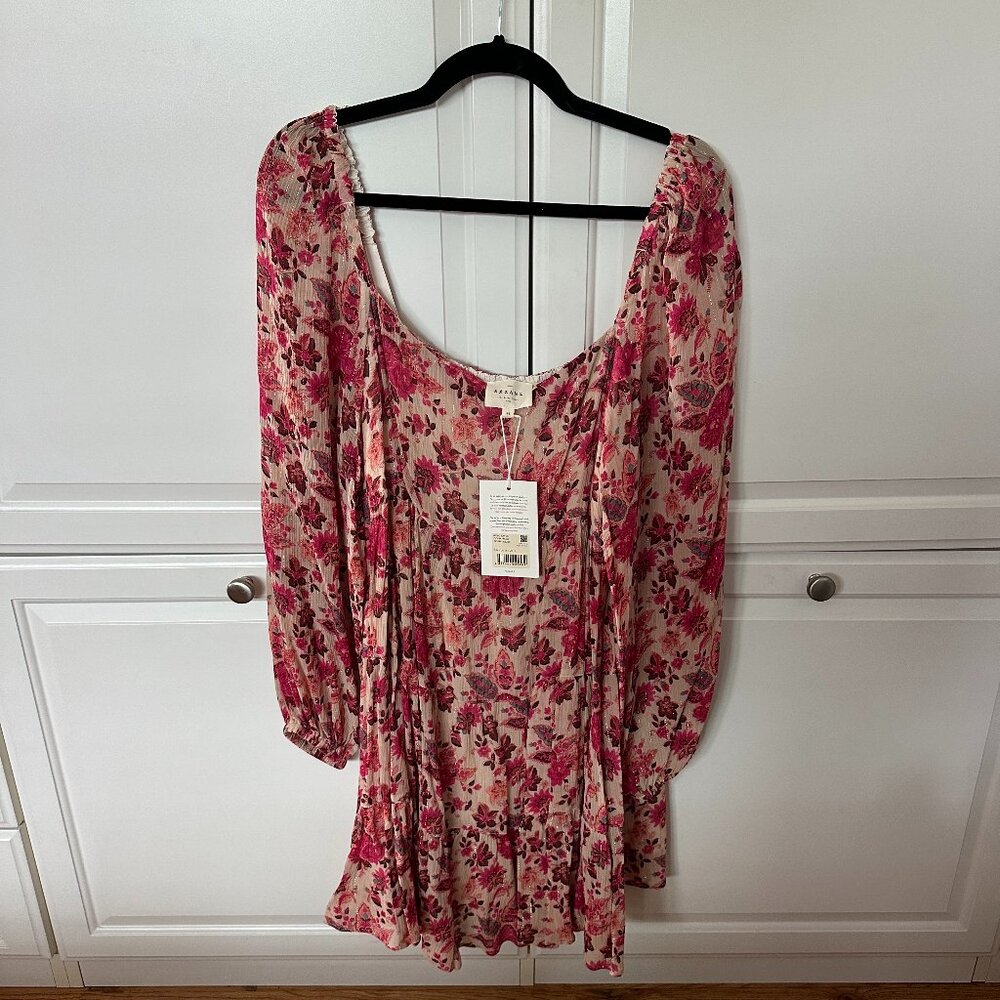 Sezane Joyce Dress Doha Rose - Size 44 - Picture 2 of 3